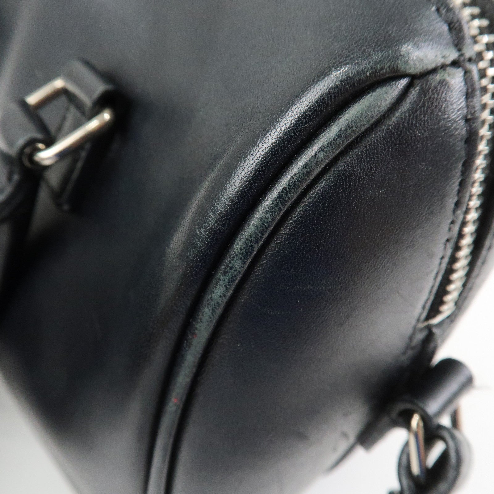 SAINT LAURENT PARIS Leather 2Way Bag Hand Shoulder Bag Leopard