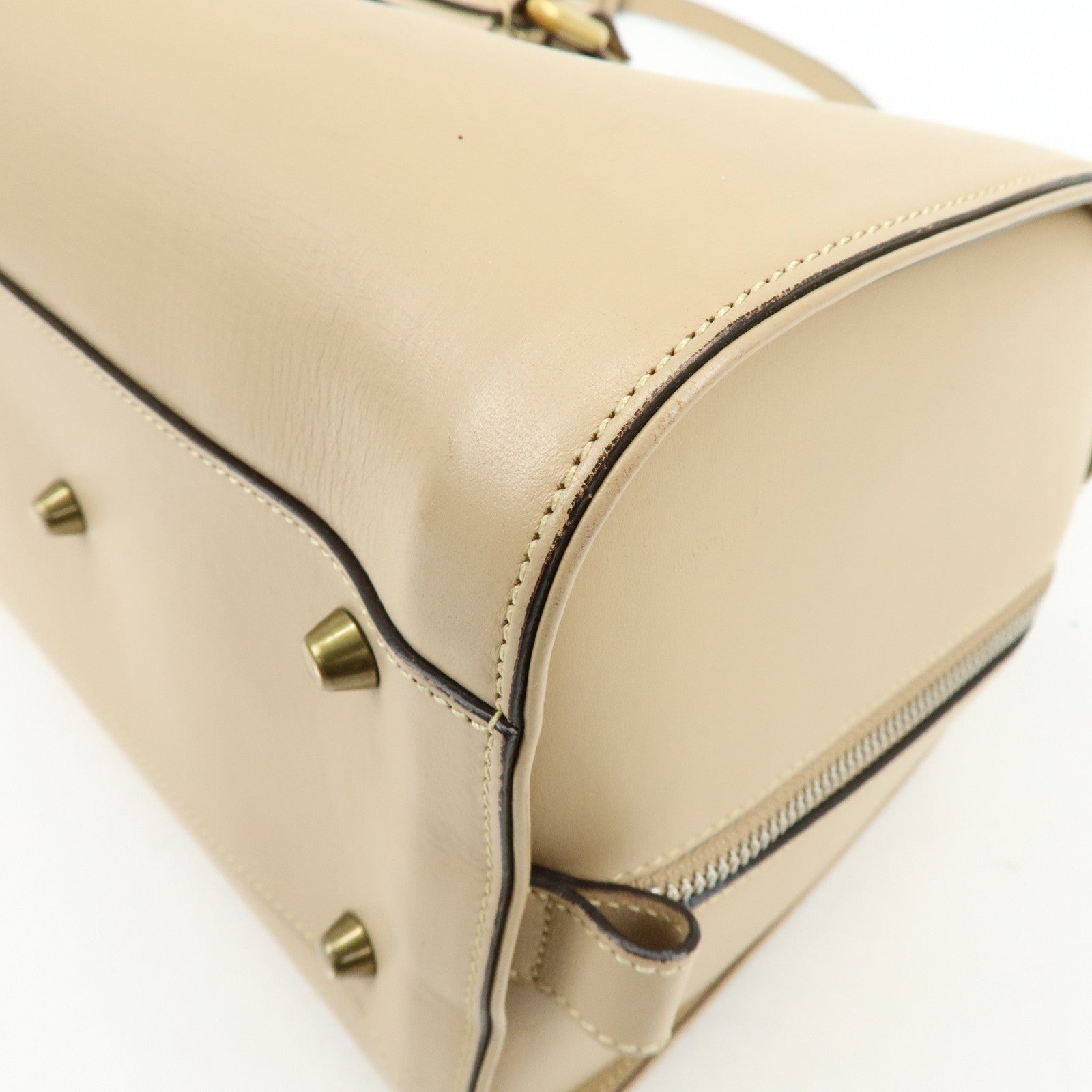 Chloe Paddington Leather 2Way Bag Shoulder Bag Shoulder Bag Beige