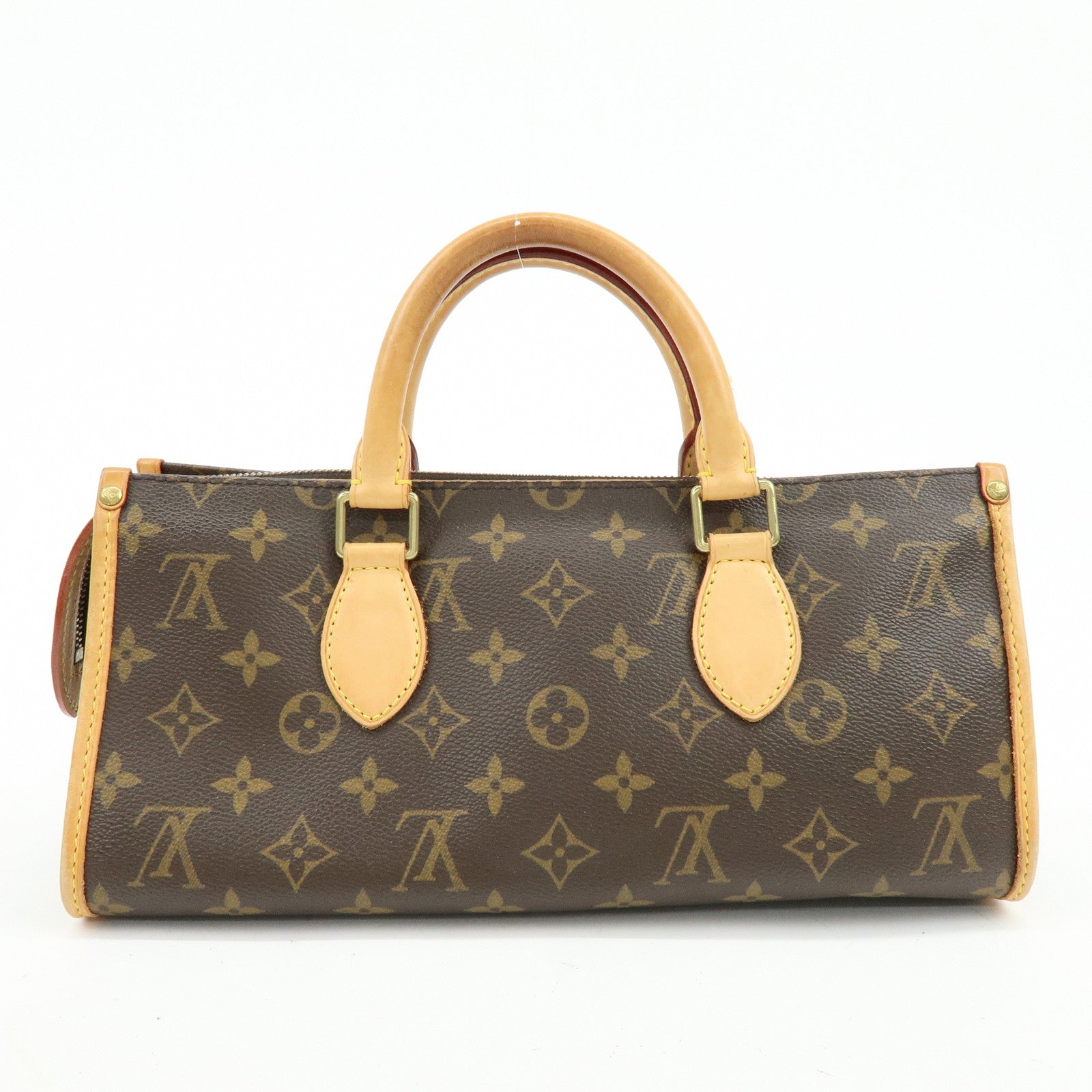 Louis Vuitton Monogram Canvas Popincourt Hand Bag Brown M40009
