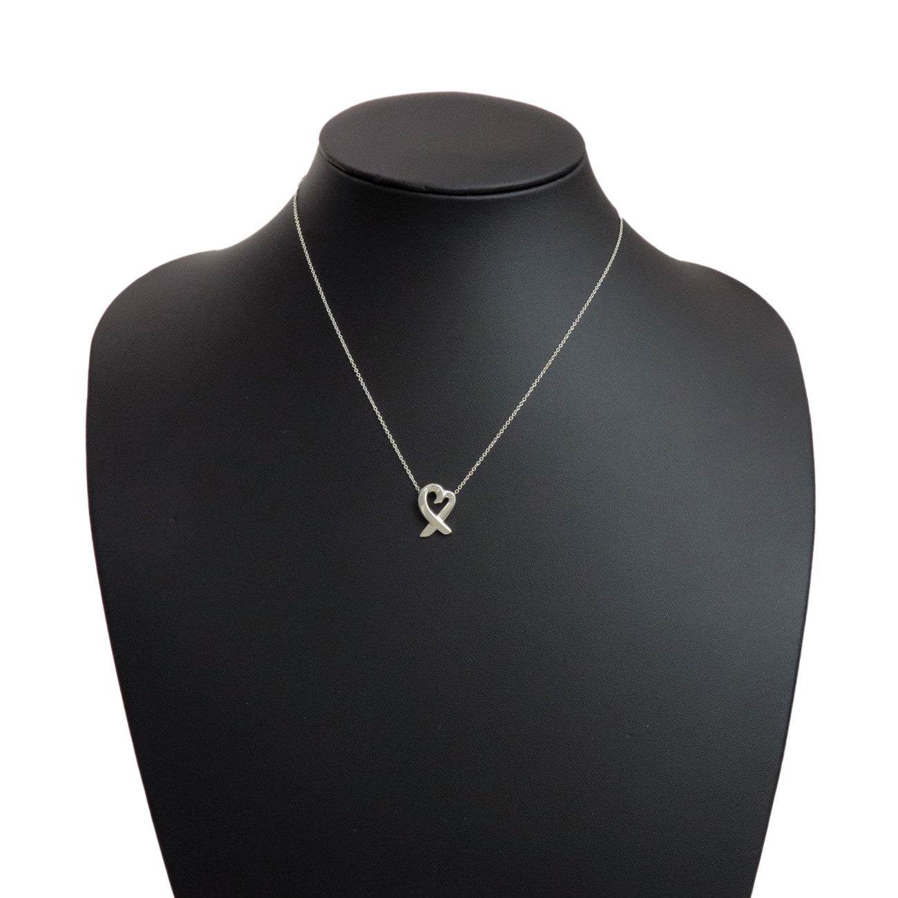 Tiffany & Co Loving Heart Necklace Small SV925 Silver