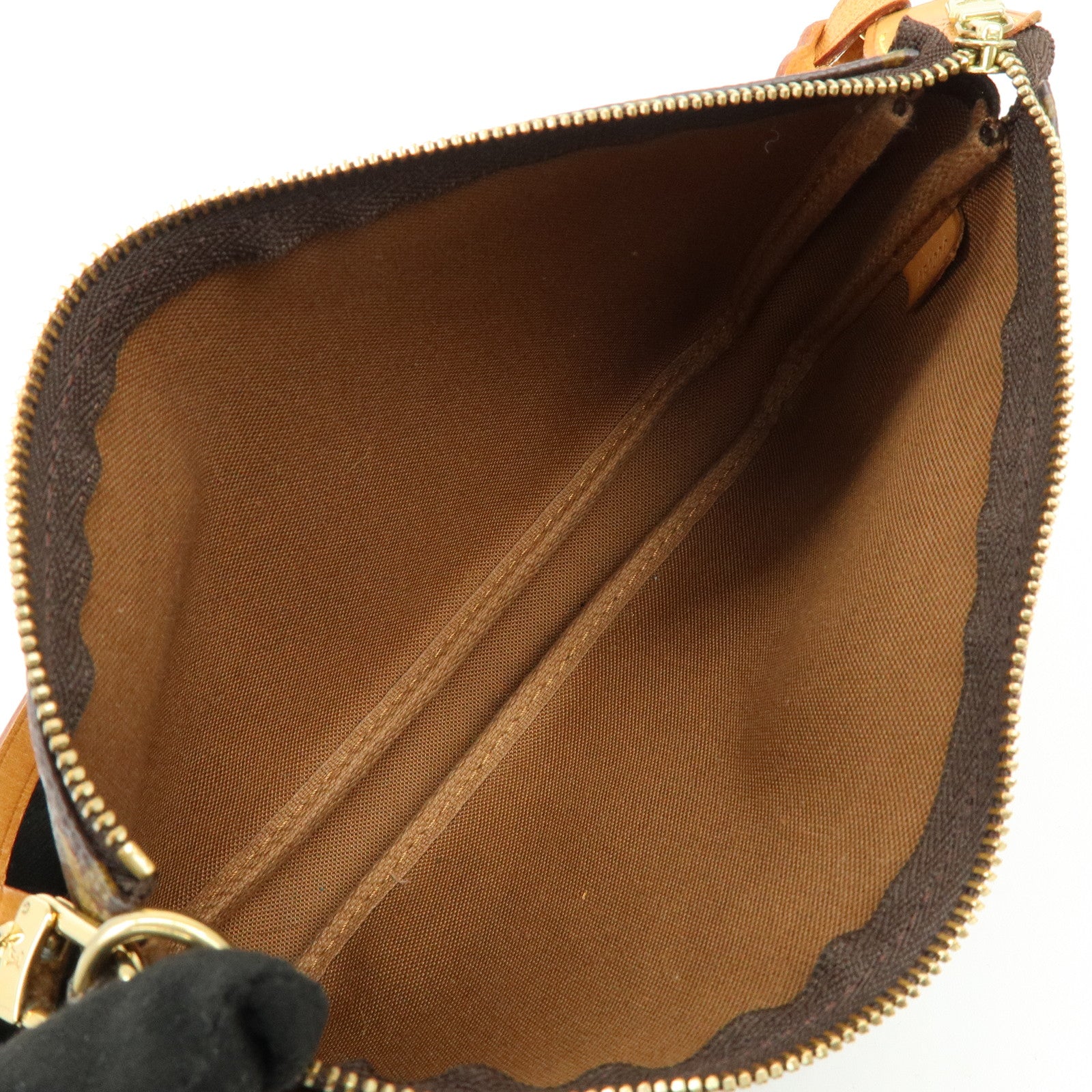 Louis Vuitton Monogram Pochette Accessoires Pouch Hand Bag M51980