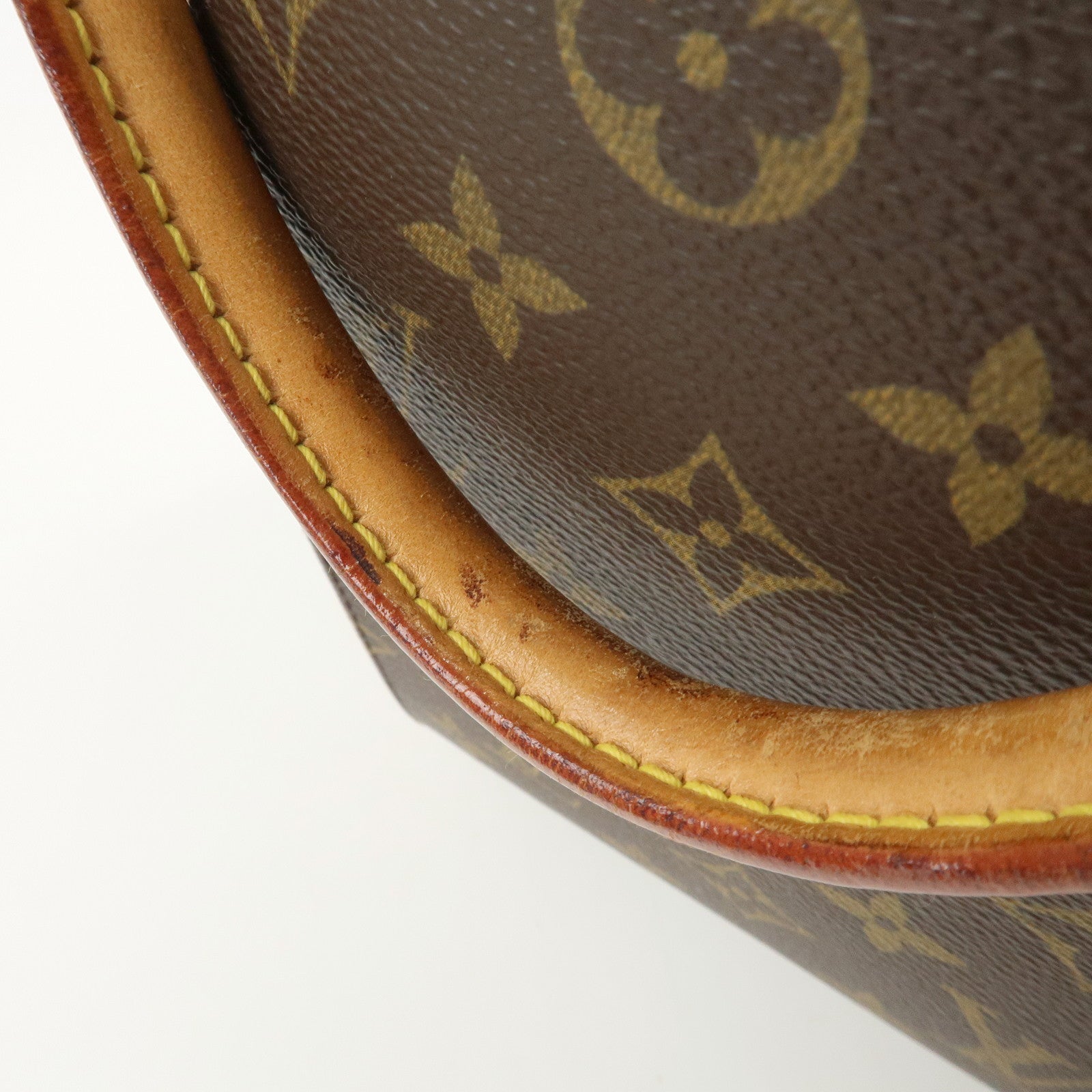 Louis Vuitton Monogram Ellipse MM Hand Bag Brown M51126