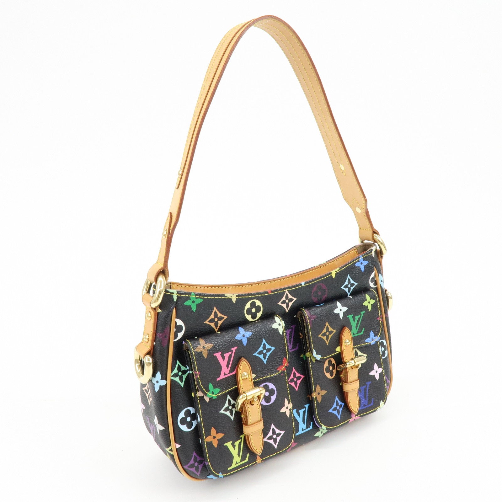 Louis Vuitton Monogram Multicolor Lodge PM Shoulder Bag M40054