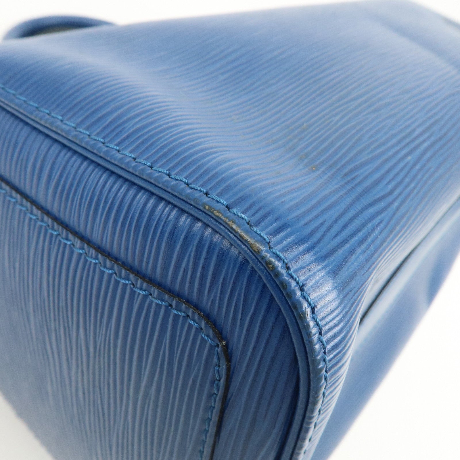 Louis Vuitton Epi Speedy 25 Hand Bag Boston Bag Toledo Blue M43015