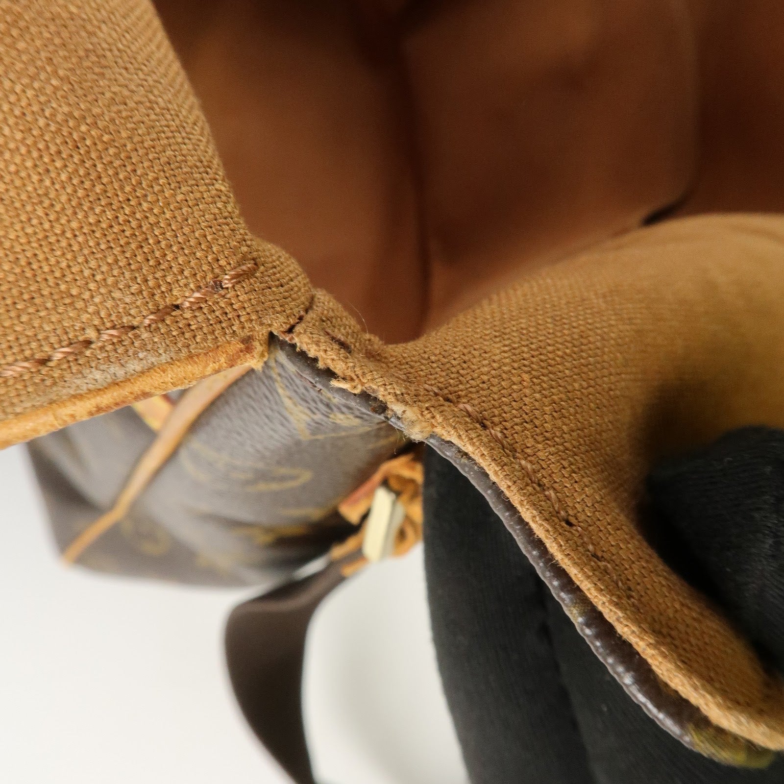 Louis Vuitton Monogram Abbesses Messenger Bag Brown M45257 Used