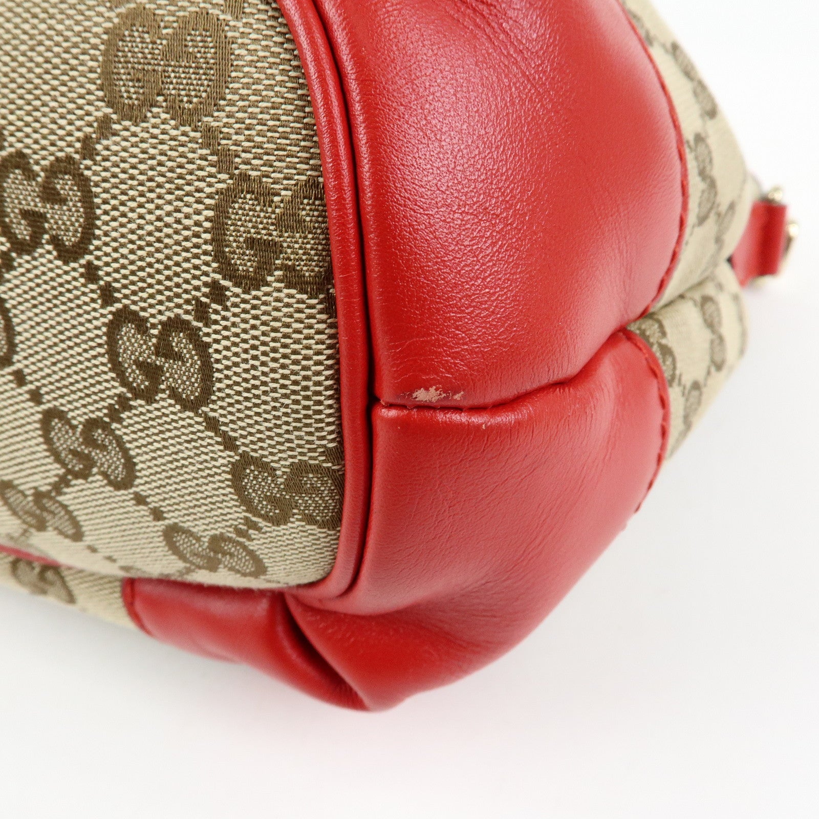 GUCCI Sukey Interlocking G GG Canvas Leather 2Way Bag 247902