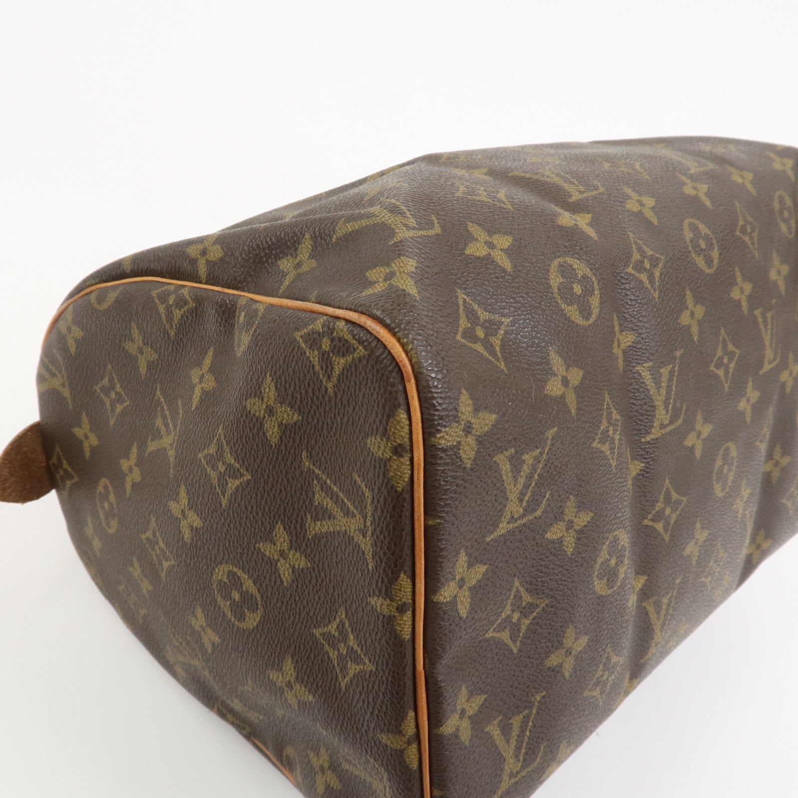 Louis Vuitton Monogram Speedy 30 Boston Bag Hand Bag Brown M41526