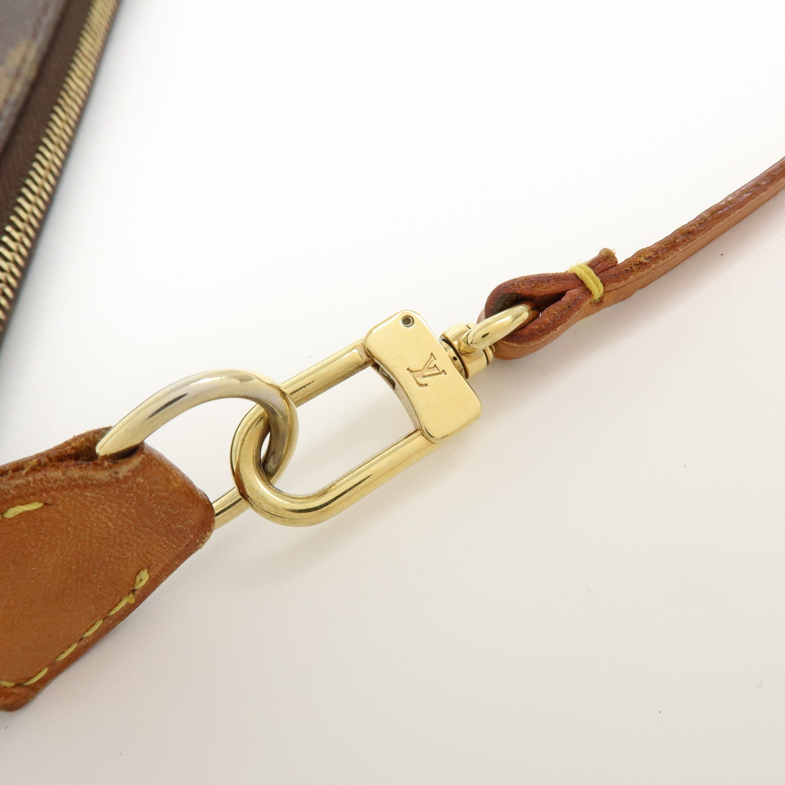 Louis Vuitton Monogram Pochette Accessoires Pouch Hand Bag M51980