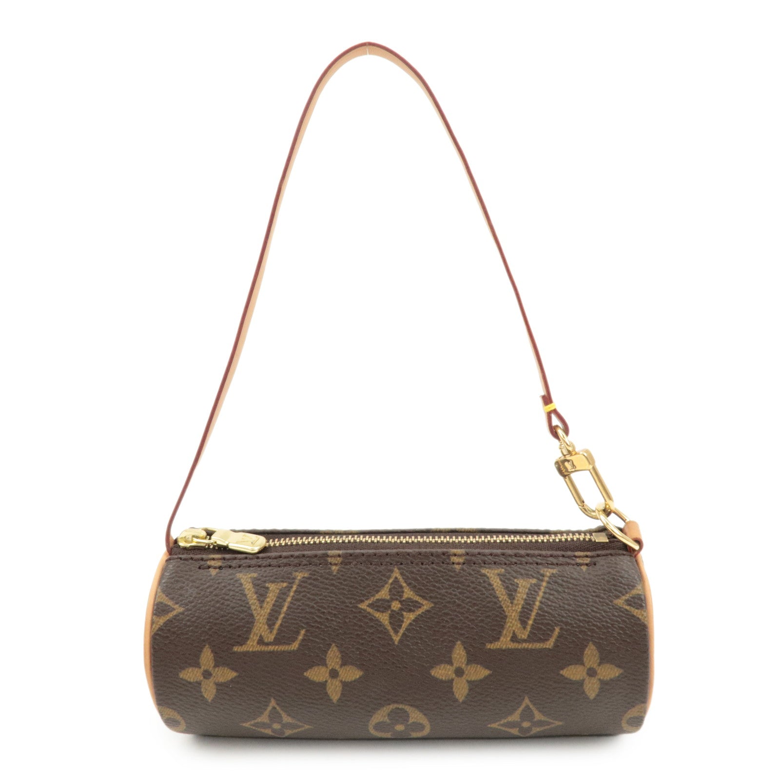 Louis Vuitton Monogram Mini Papillon Pouch for Papillon Bag Brown Used