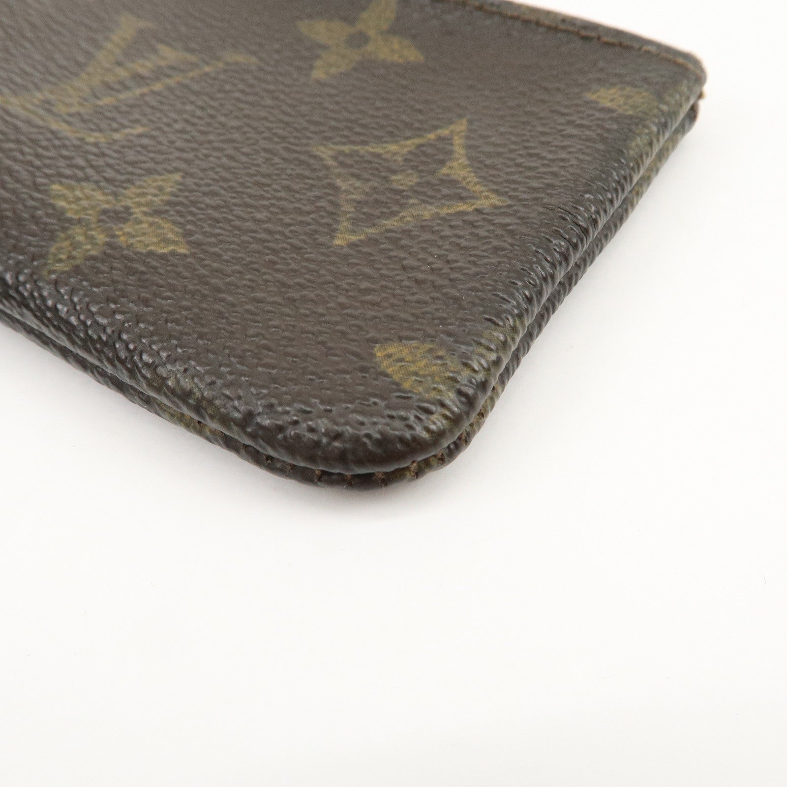 Louis Vuitton Monogram Pochette Cles Coin Case Key Case M62650