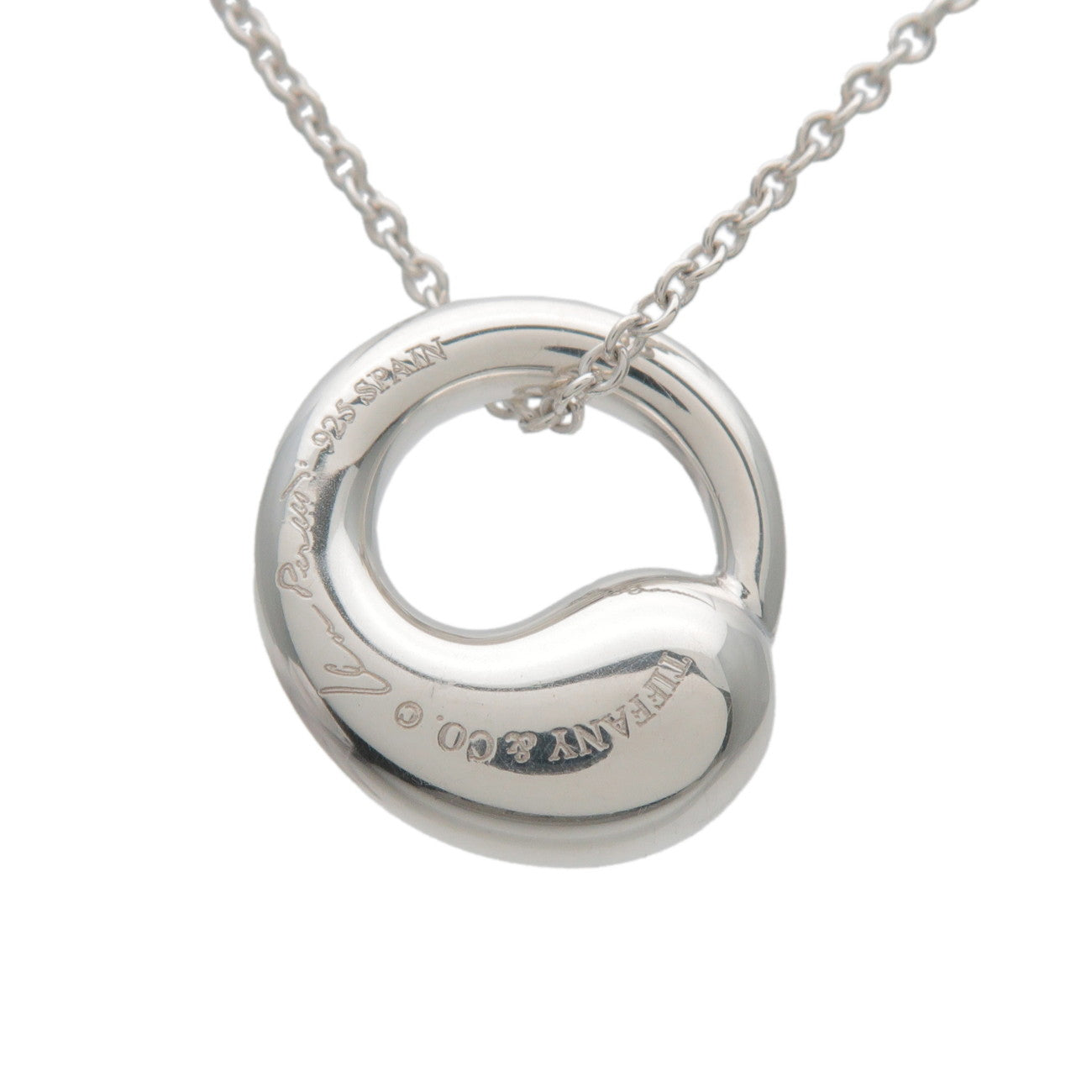 Tiffany & Co Eternal Circle Necklace SV925 Silver