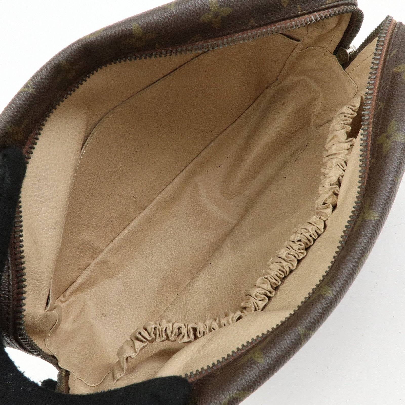Louis Vuitton Monogram Trousse Toilette 28 Pouch Brown M47522