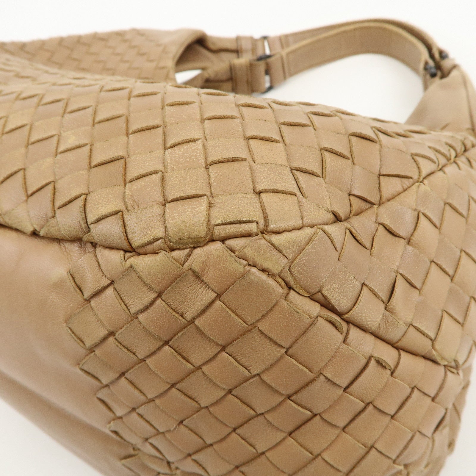 BOTTEGA VENETA Intrecciato Campana Medium Shoulder Bag 125787