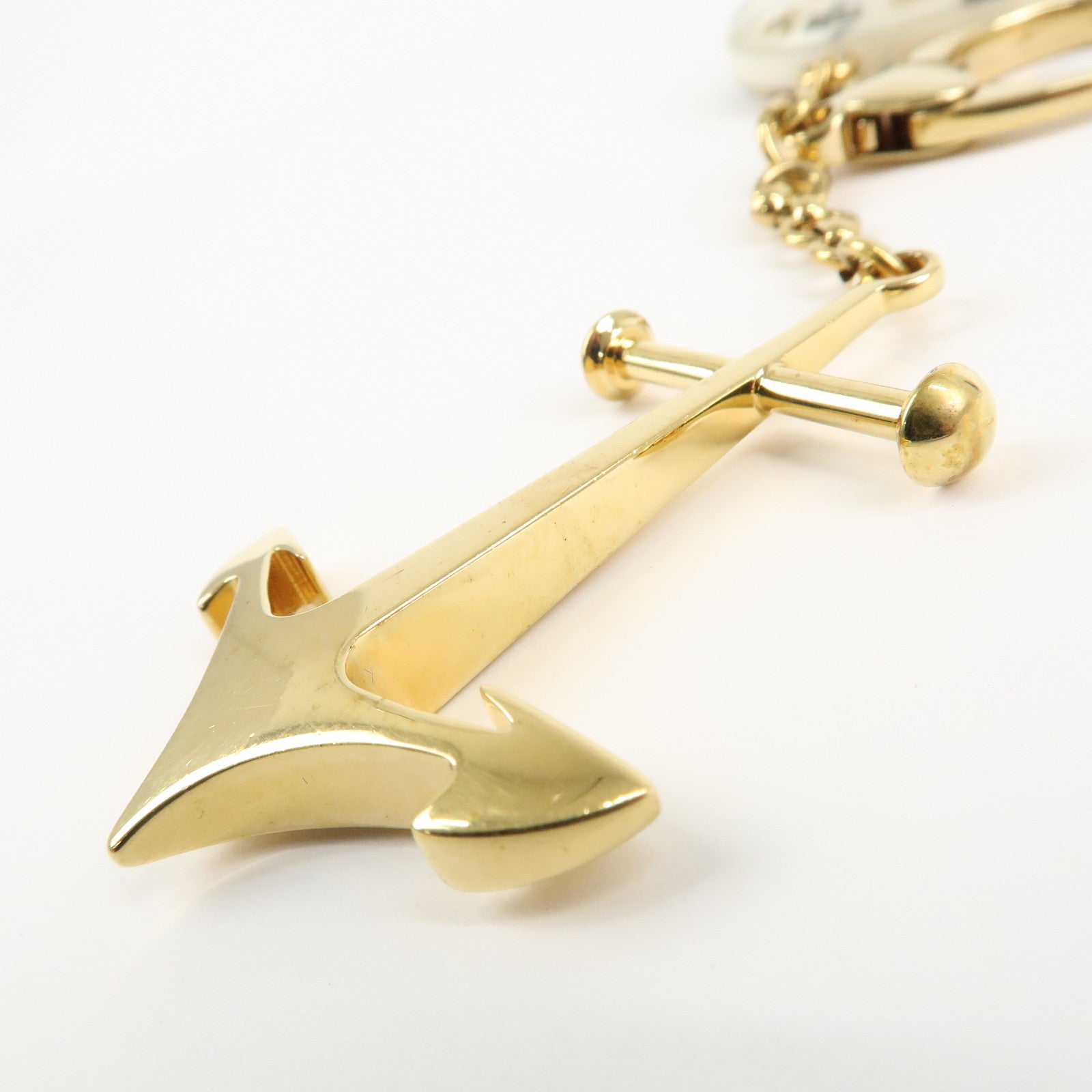 Louis Vuitton Monogram Porte Cles Marine Anchor Swim Ring Charm M66141 Used