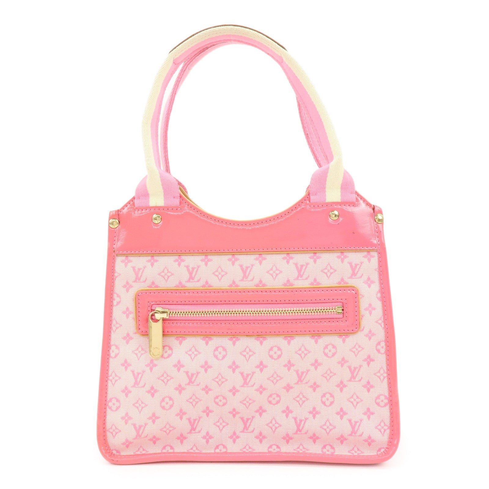Louis Vuitton Monogram Mini Sac Catherine Hand Bag Pink M92930