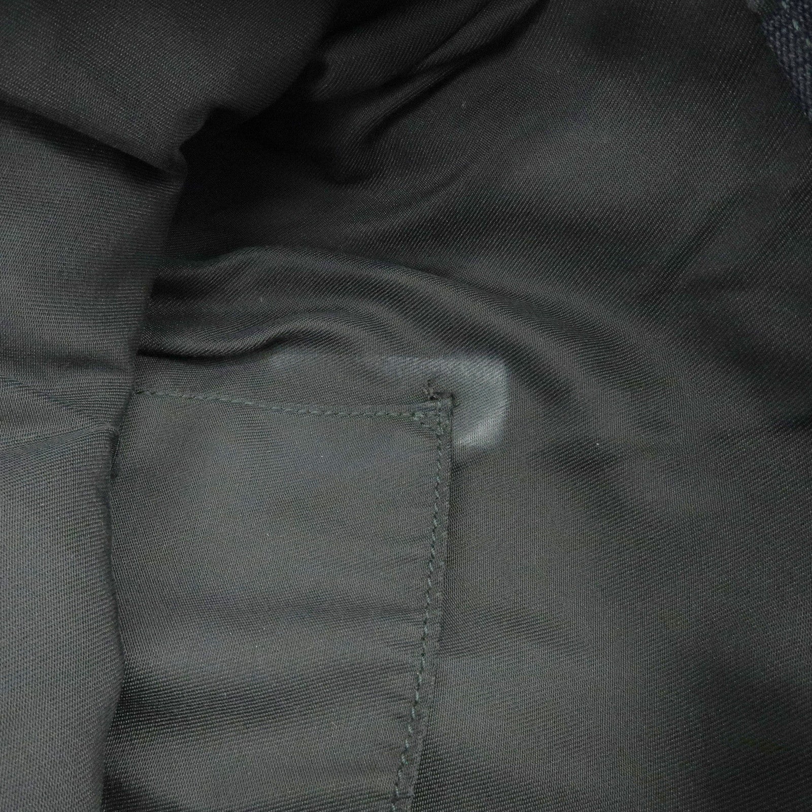 GUCCI Sherry GG Canvas Leather Tote Bag Shoulder Bag Black