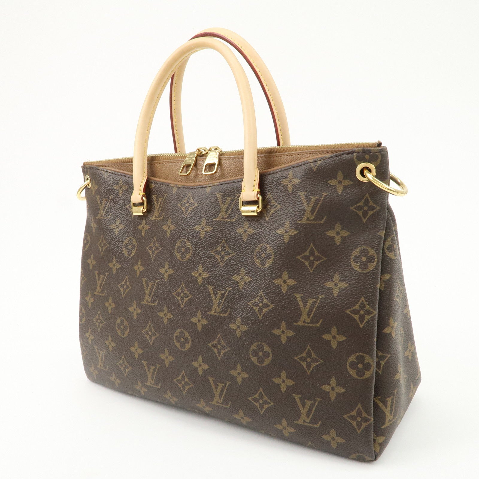 Louis Vuitton Monogram Canvas Pallas Hand Bag M40907 Used
