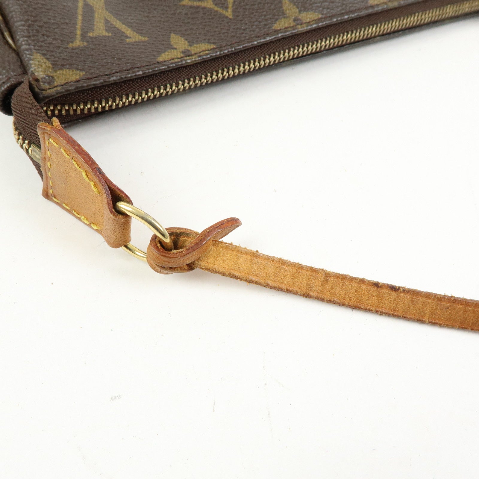 Louis Vuitton Monogram Pochette Accessoires Pouch Hand Bag M51980