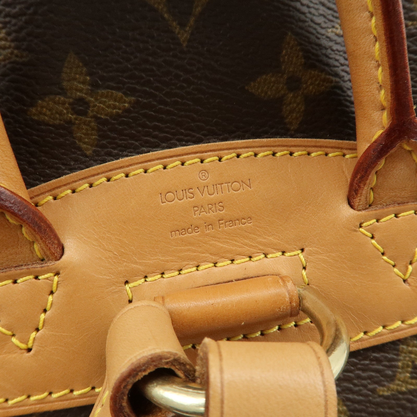 Louis Vuitton Monogram Canvas Mini Montsouris Backpack Brown M51137