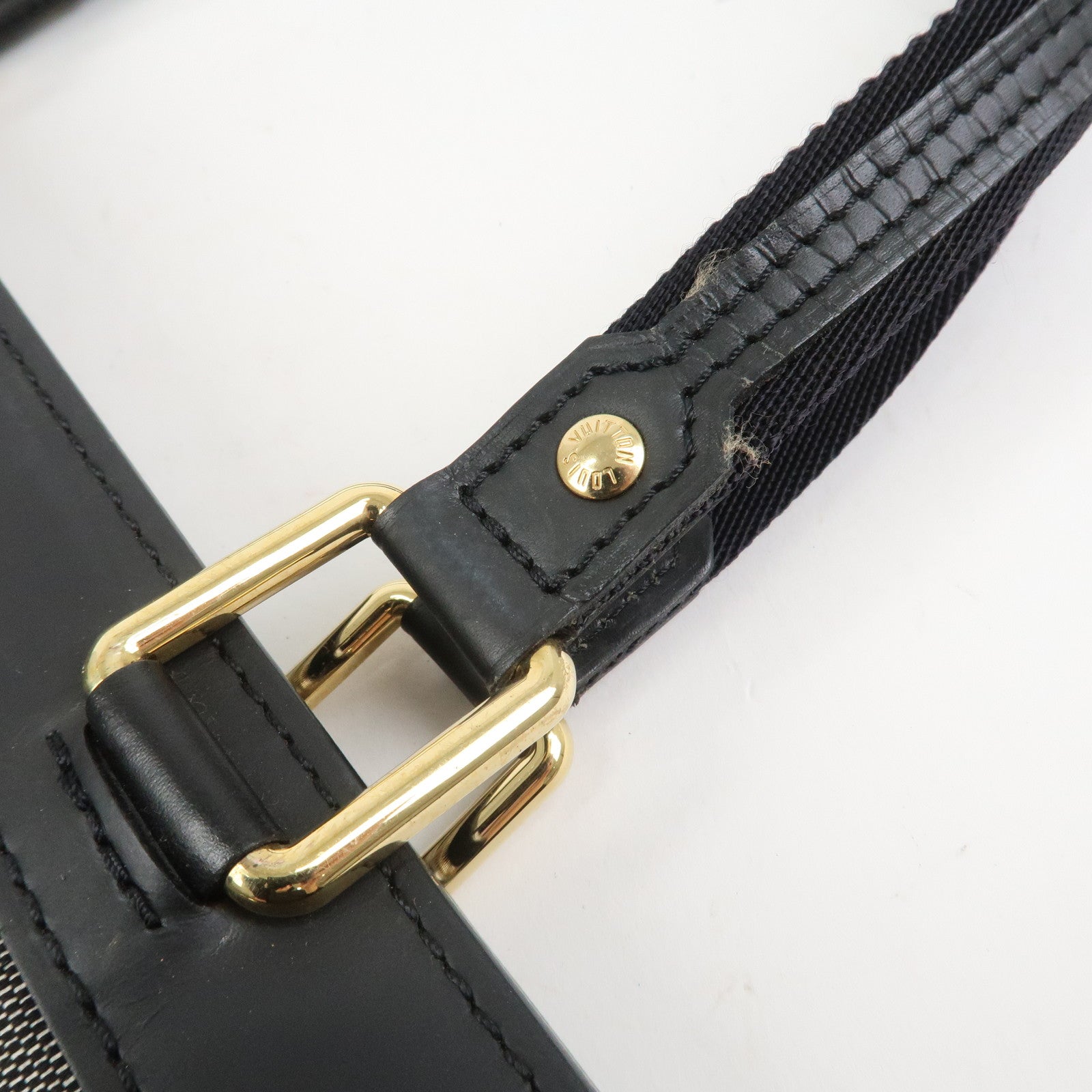 Louis Vuitton Monogram Mini Lucille PM Hand Bag Noir M92684