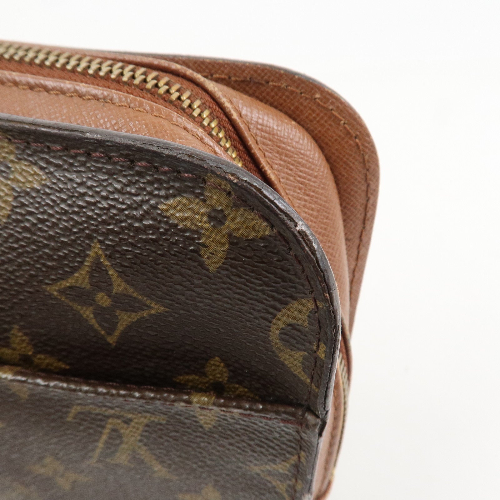 Louis Vuitton Monogram Canvas Orsay Clutch Bag Pouch Brown M51790
