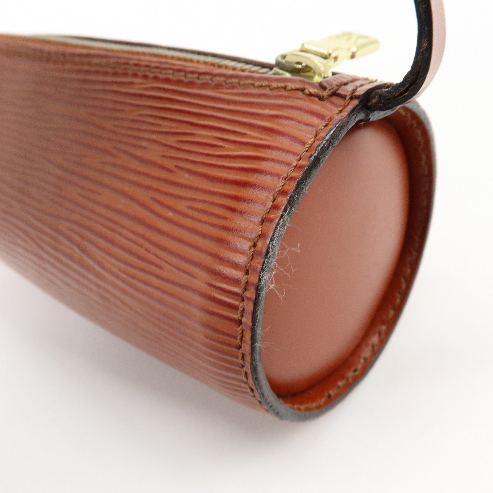 Louis Vuitton Epi Mini Pouch For Soufflot Hand Bag Kenya Brown