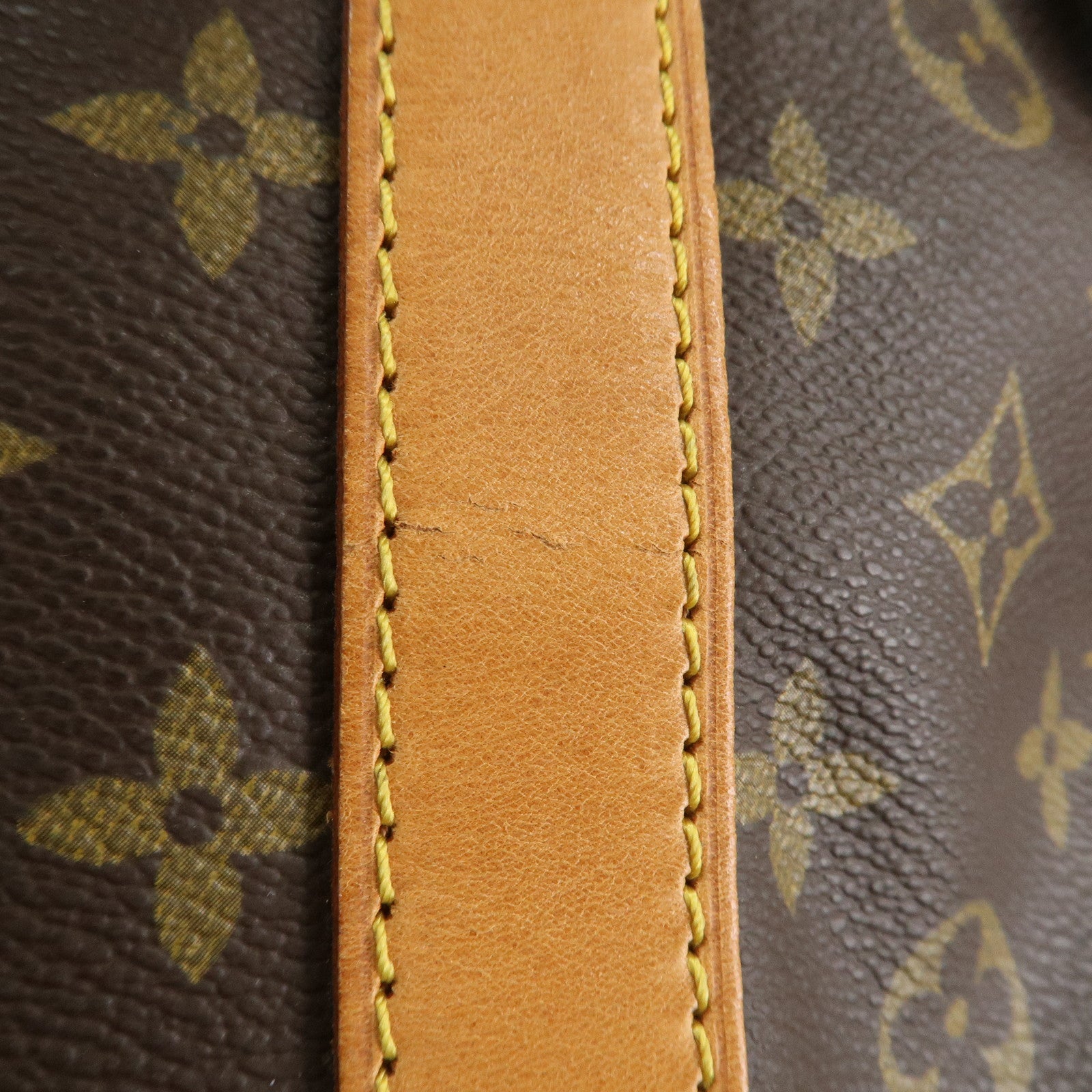 Louis Vuitton Monogram Keep All Bandouliere 60 Boston Bag M41412