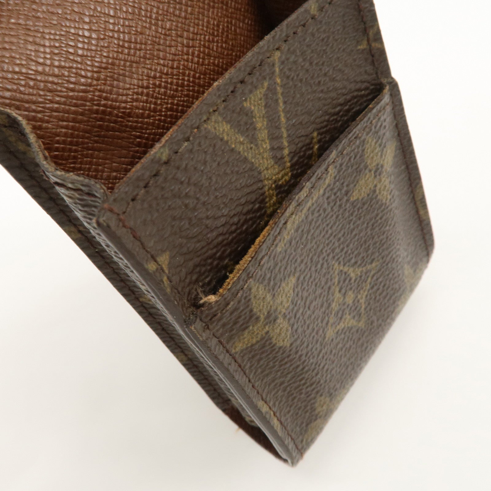 Louis Vuitton Set of 3 Monogram Etui Cigarette Case Brown M63024 Used