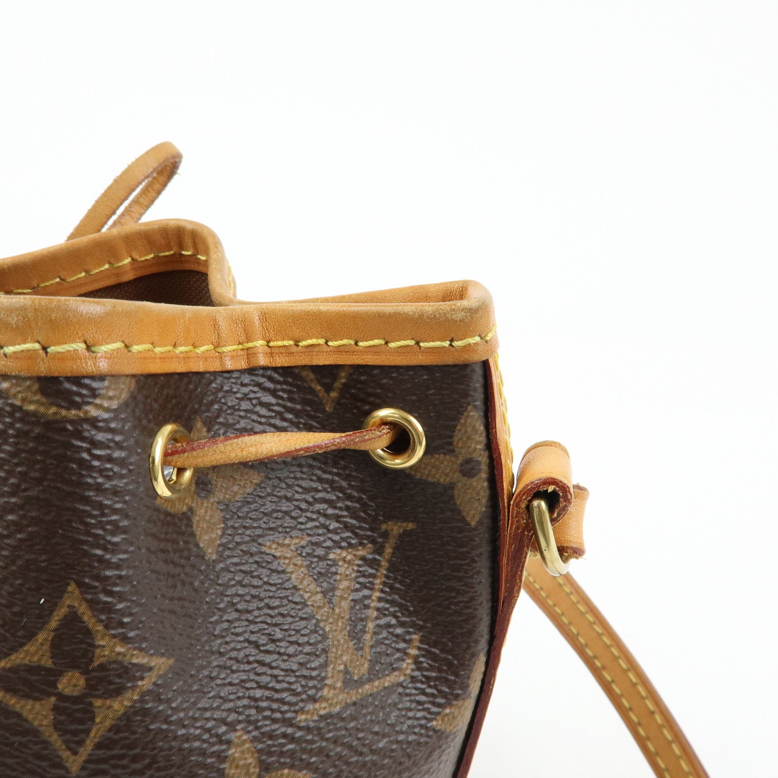 Louis Vuitton Monogram Nano Noe Shoulder Bag Crossbody Bag M41346