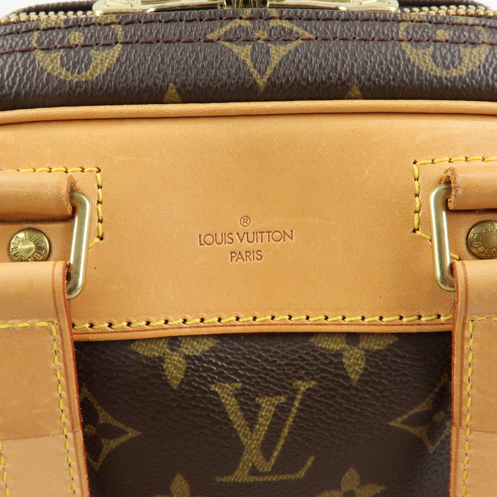 Louis Vuitton Monogram Excursion Shoes Case Hand Bag M41450