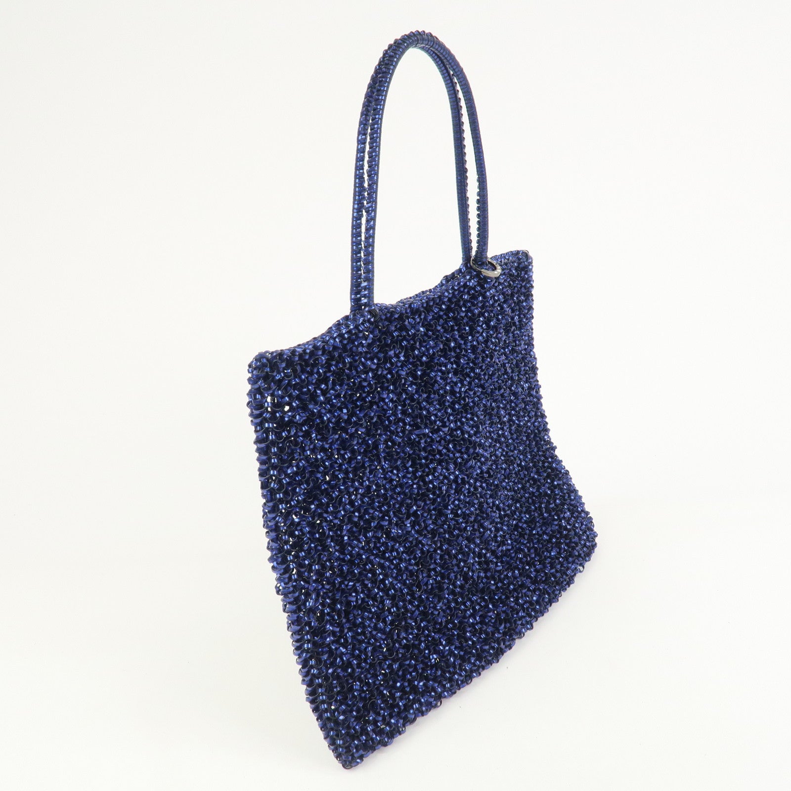 ANTEPRIMA Wire Bag PVC Hand Bag Shoulder Bag Blue