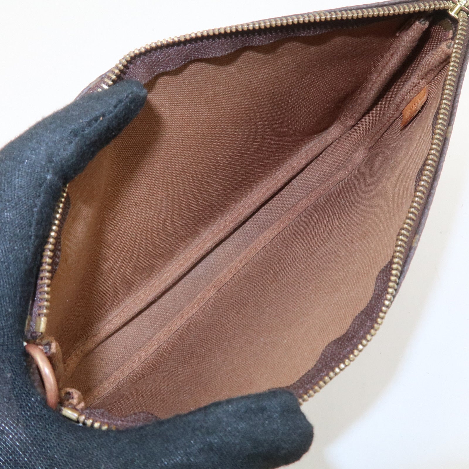 Louis Vuitton Monogram Pochette Accessoires Pouch Hand Bag M51980