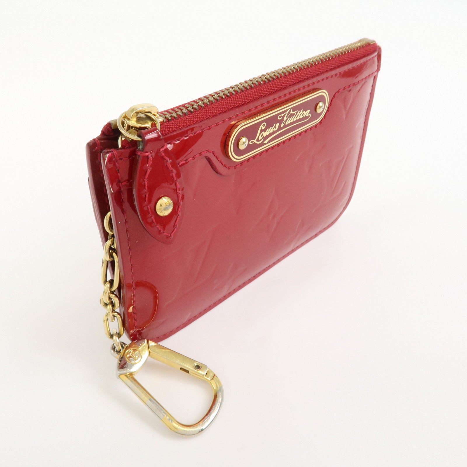 Louis Vuitton Monogram Vernis Pochette Cles NM Coin Case M93559