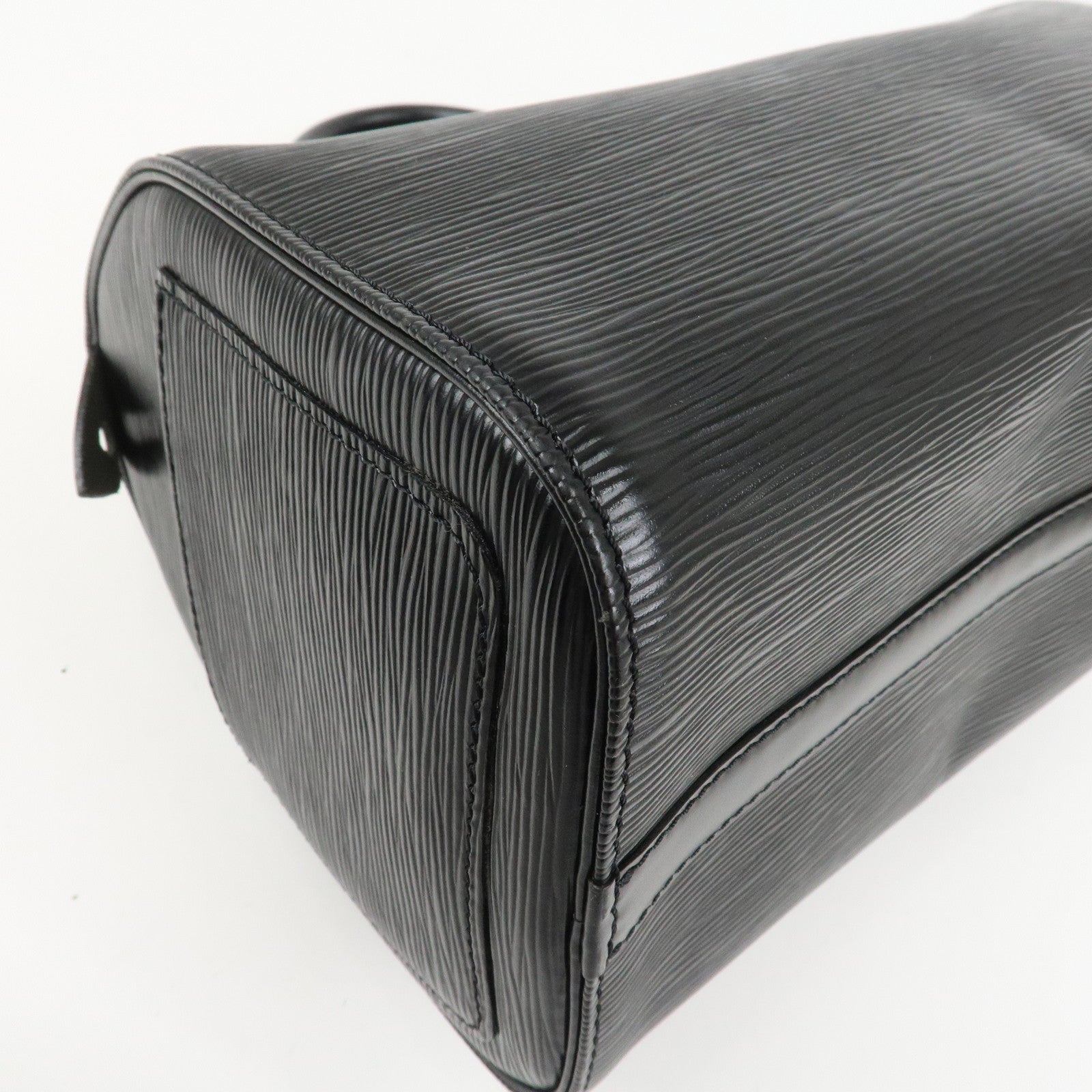 Louis Vuitton Epi Leather Speedy 25 Hand Bag Boston Bag Noir M59032