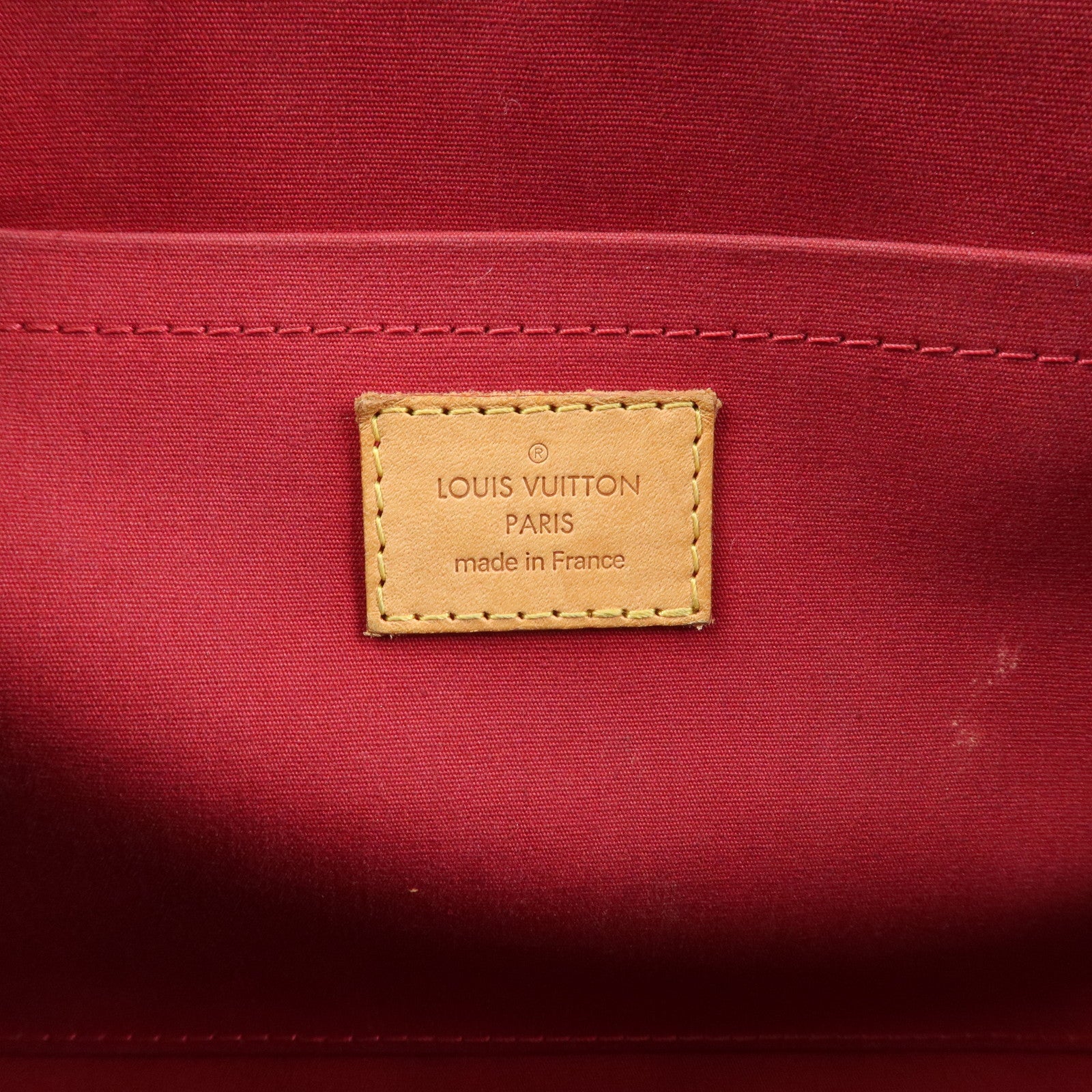 Louis Vuitton Vernis Rosewood Avenue Hand Bag Pomme DAmour M93507