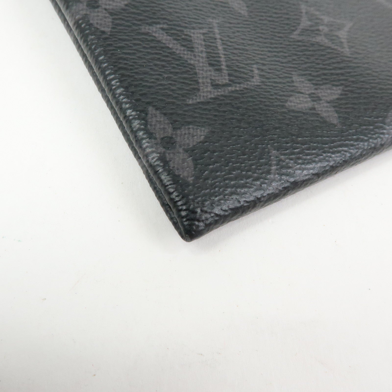 Louis Vuitton Monogram Eclips Pochette Discovery PM Pouch M44323
