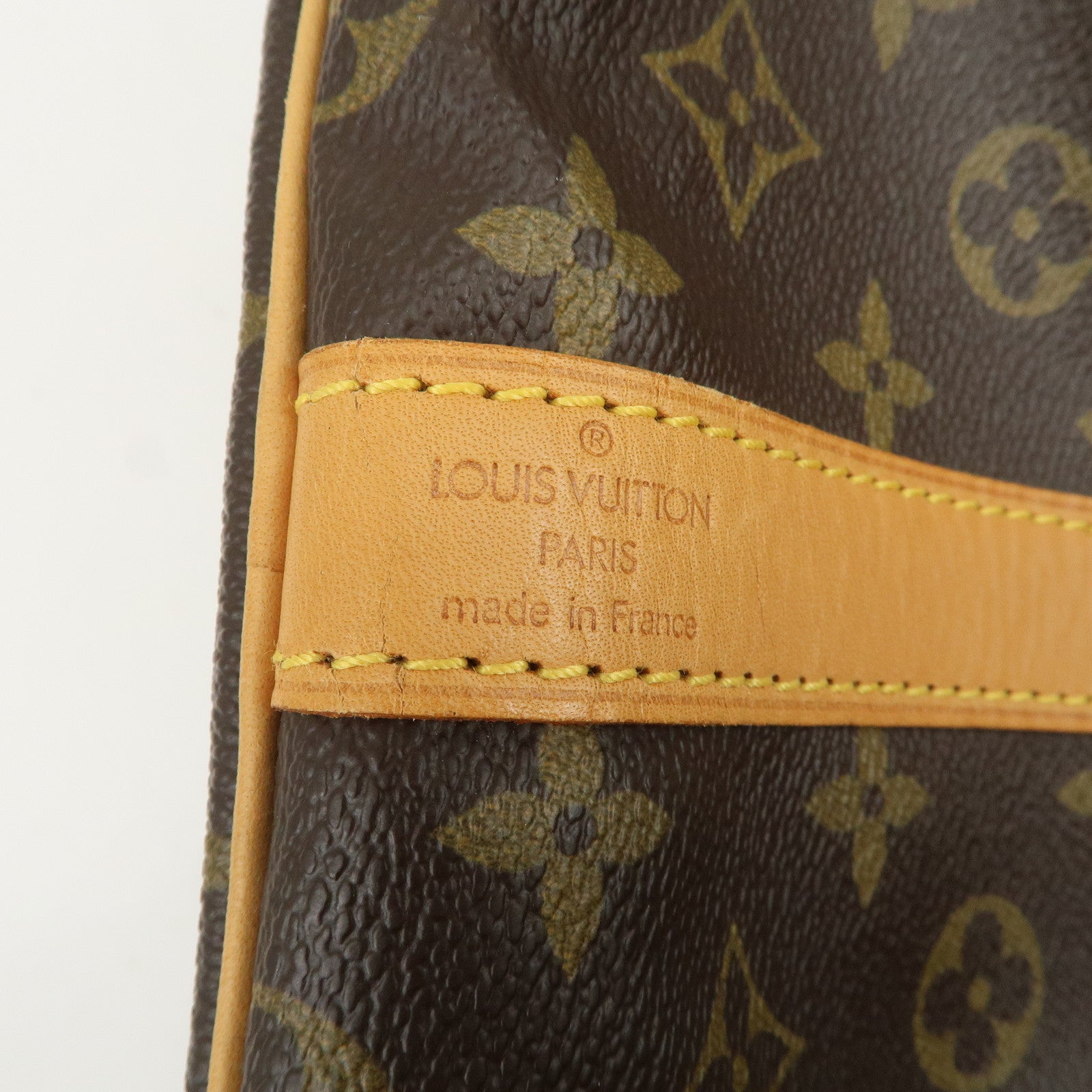 Louis Vuitton Monogram Keep All Bandouliere 60 Boston Bag M41412