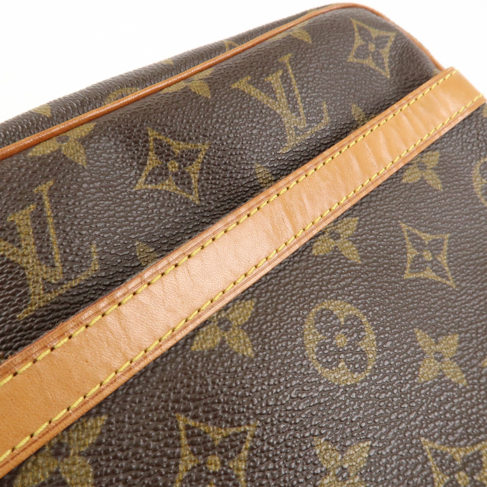 Louis Vuitton Monogram Compiegne 28 Pouch Clutch Bag M51845 Used