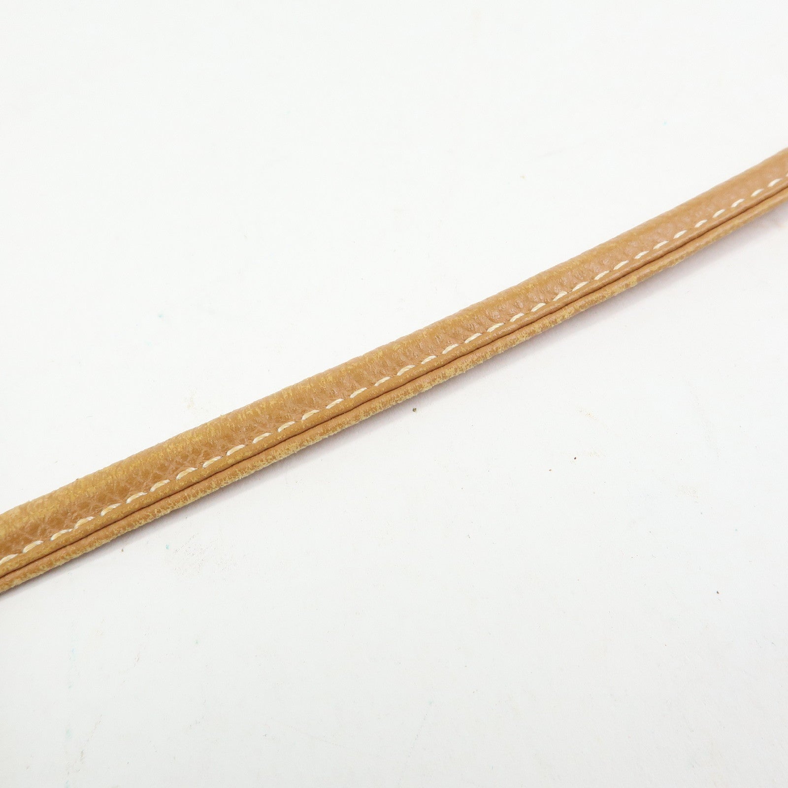 HERMES Aline GM Canvas Leather Shoulder Bag Hand Bag Natural