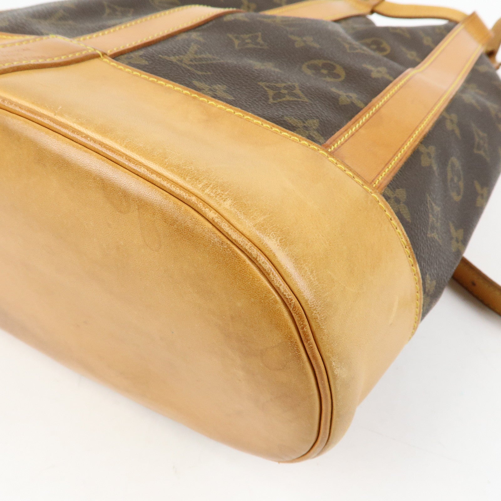 Louis Vuitton Monogram Randonnee PM Shoulder Bag Brown M42243