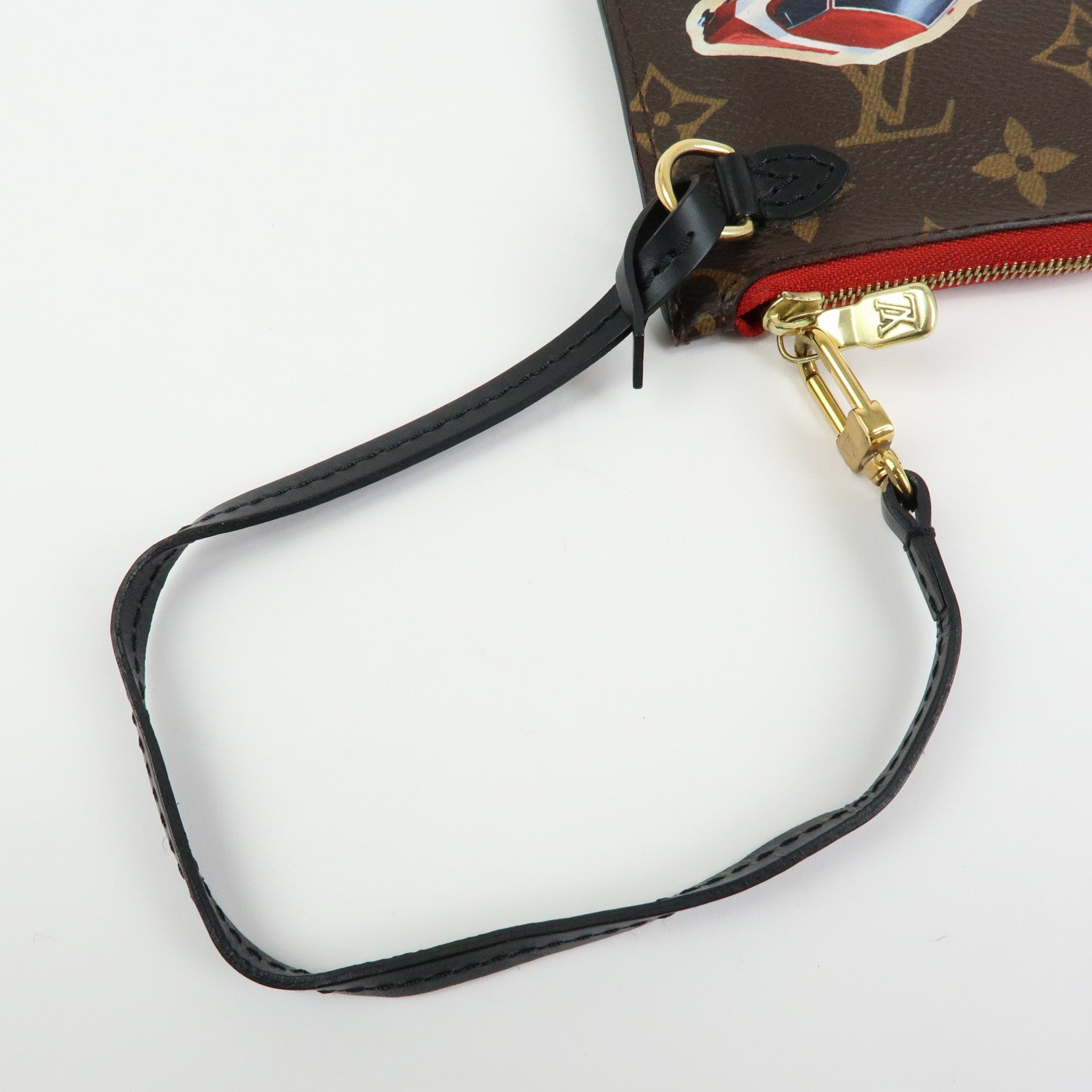 Louis Vuitton Monogram LV World Tour Pouch for Neverfull Brown MM