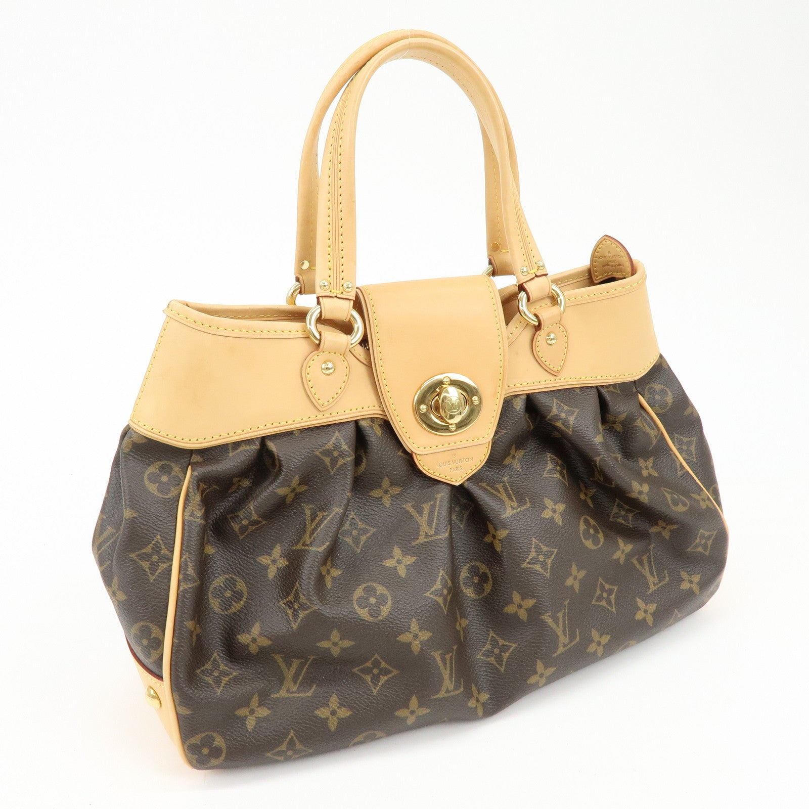 Louis Vuitton Monogram Boetie PM Hand Bag Brown M45715