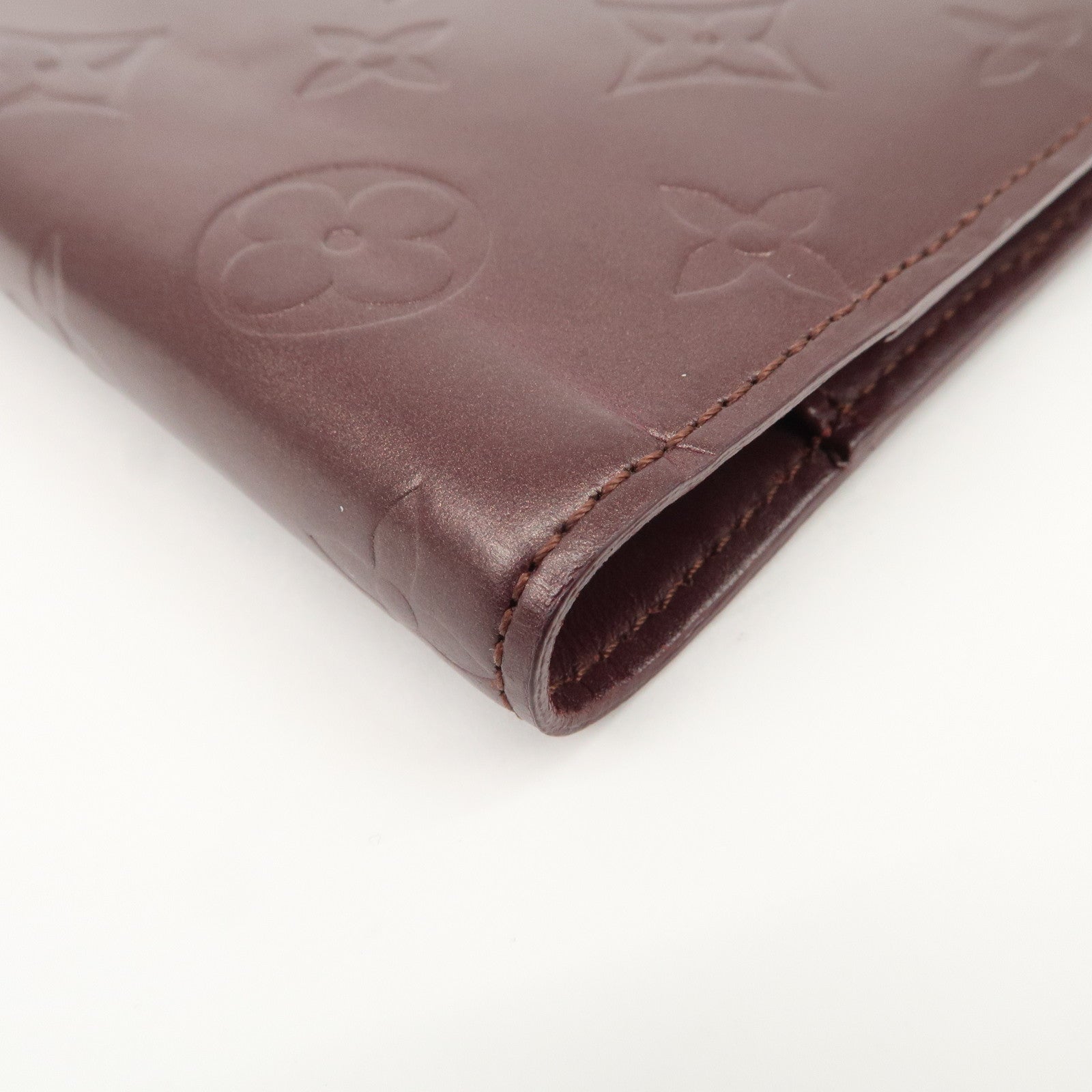 Louis Vuitton Monogram Matt Leather Agenda PM Planner Cover R20936 Used