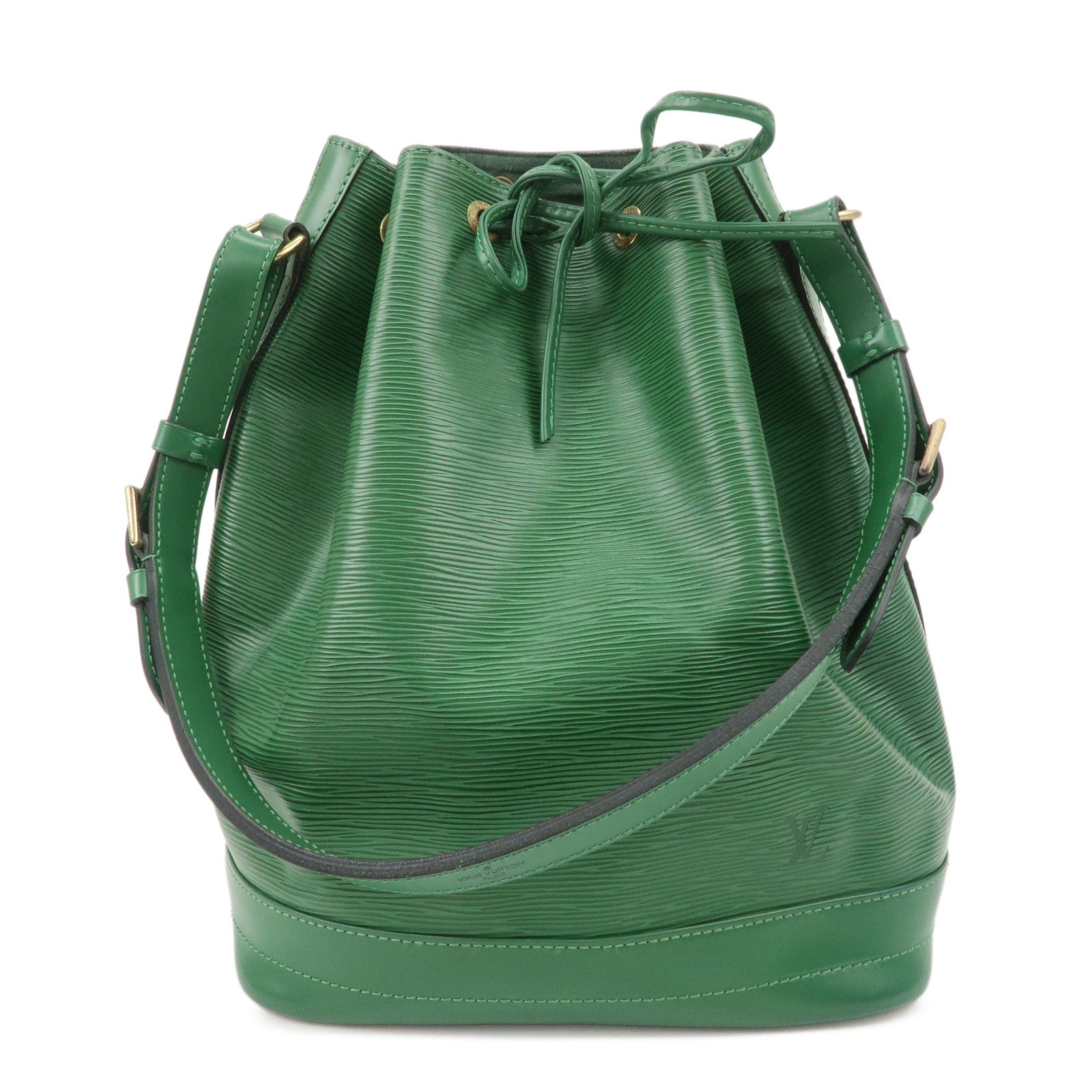 Louis Vuitton Epi Leather Noe Shoulder Bag Borneo Green M44004