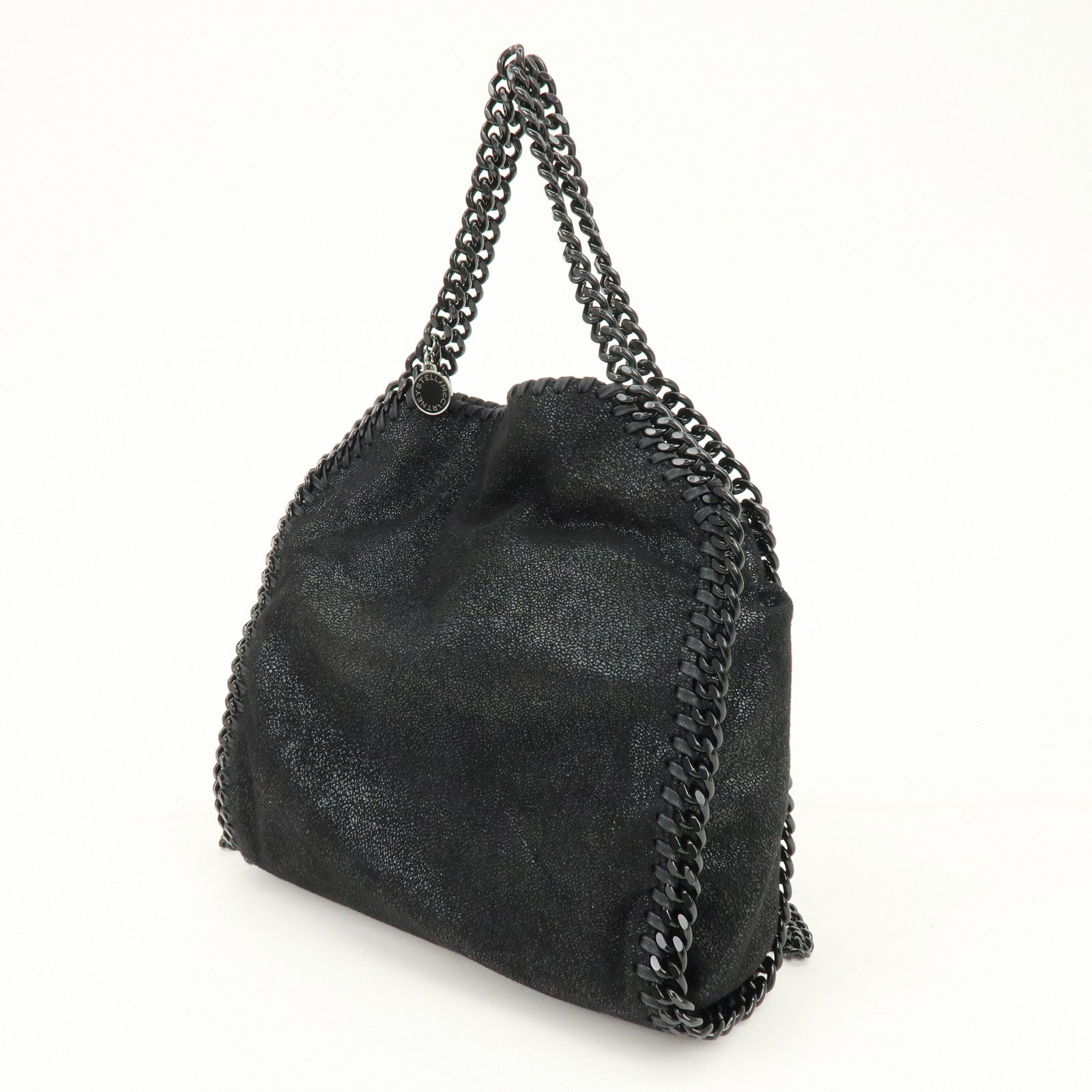 STELLA MCCARTNEY Falabella 2Way Bag Shoulder Bag Hand Bag Black