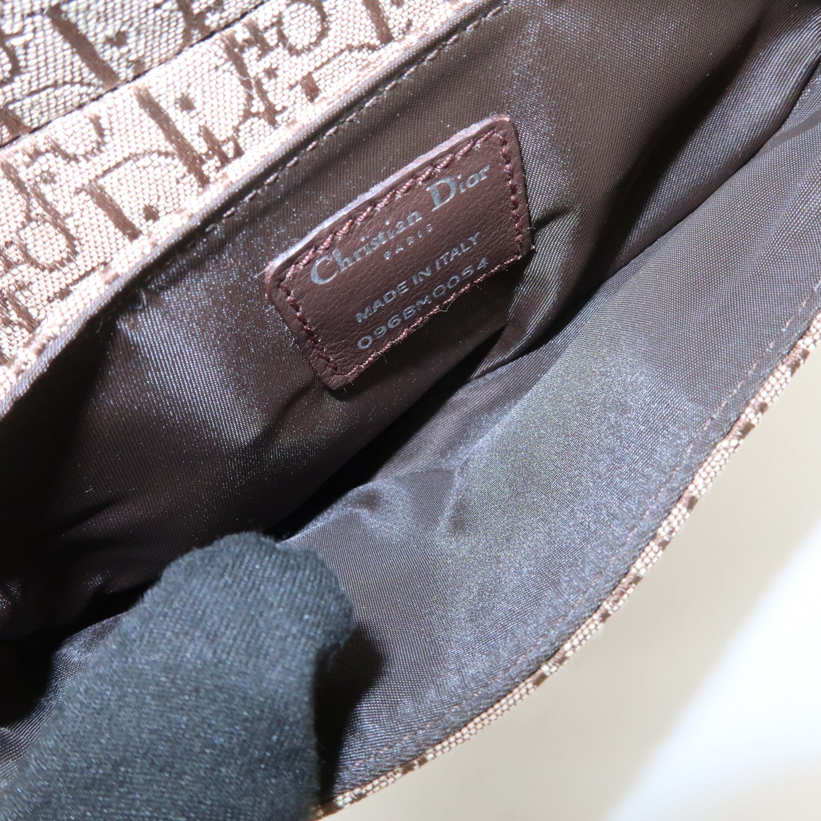 Christian Dior Rasta Trotter Canvas Waist Pouch Beige Red Yellow