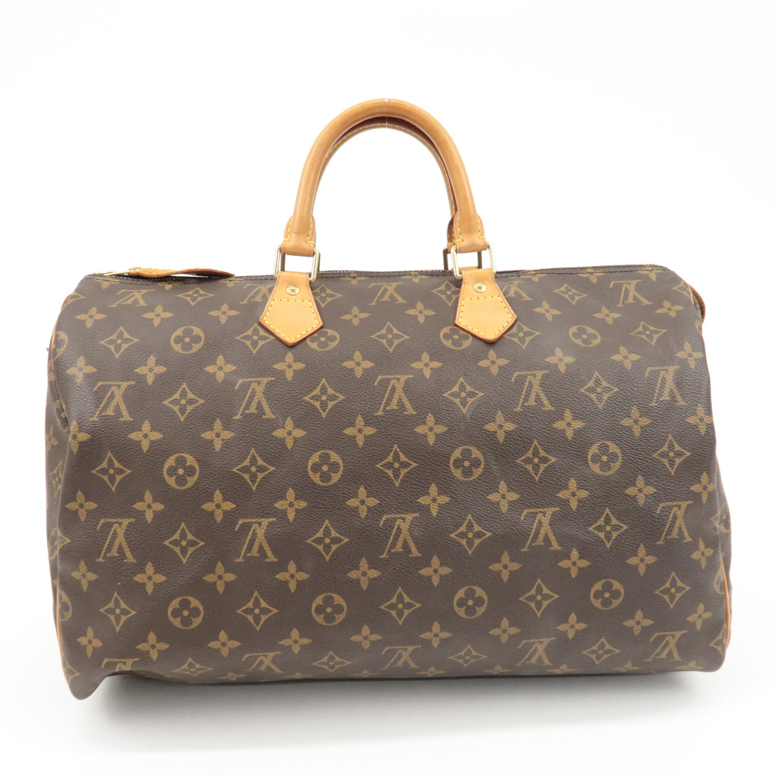 Louis Vuitton Monogram Speedy 40 Hand Bag Boston Bag M41522 Used