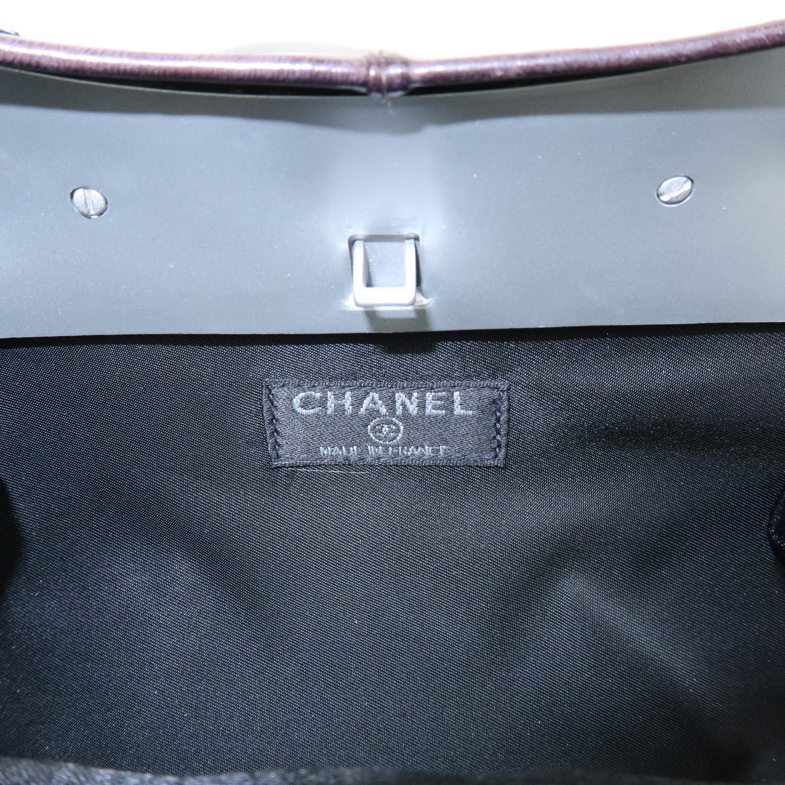 CHANEL Leather Hip Bag Shoulder Bag Crossbody Bag Brown