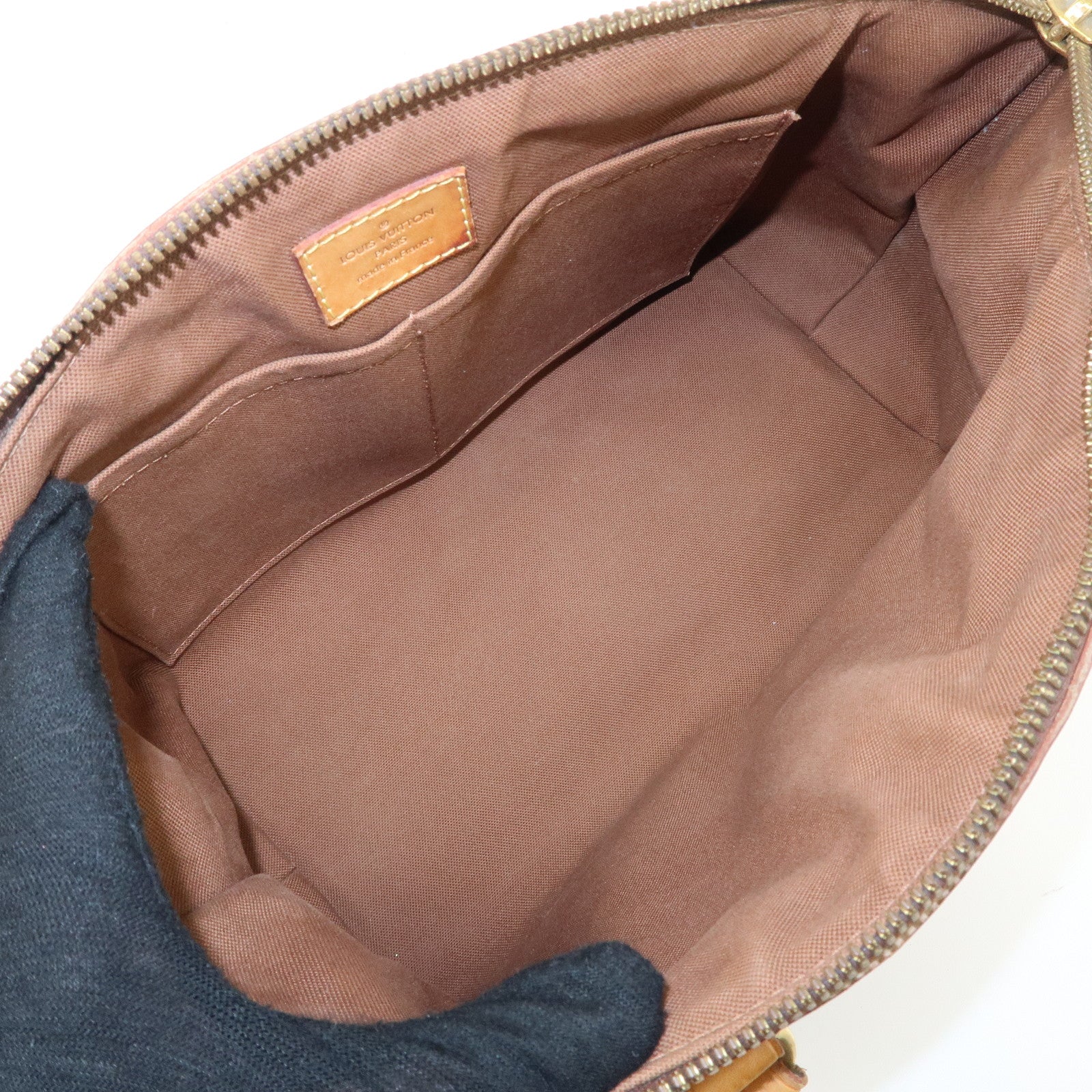 Louis Vuitton Monogram Tivoli PM Hand Bag Brown M40143 Used