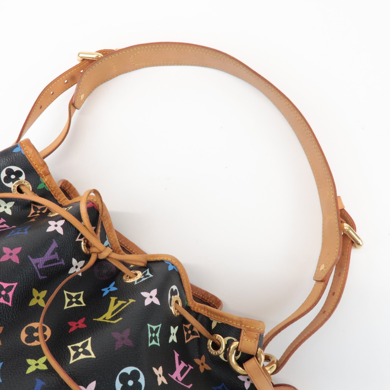 Louis Vuitton Monogram Multicolor Petit Noe Bag Noir M42230